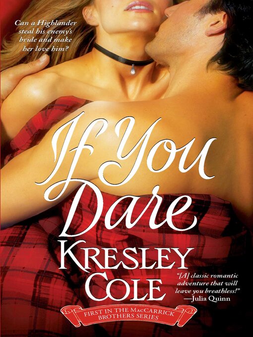Title details for If You Dare by Kresley Cole - Wait list